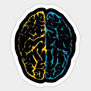 Brain science Sticker